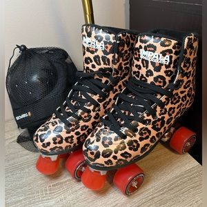 Cheetah Print Impala Roller Skates